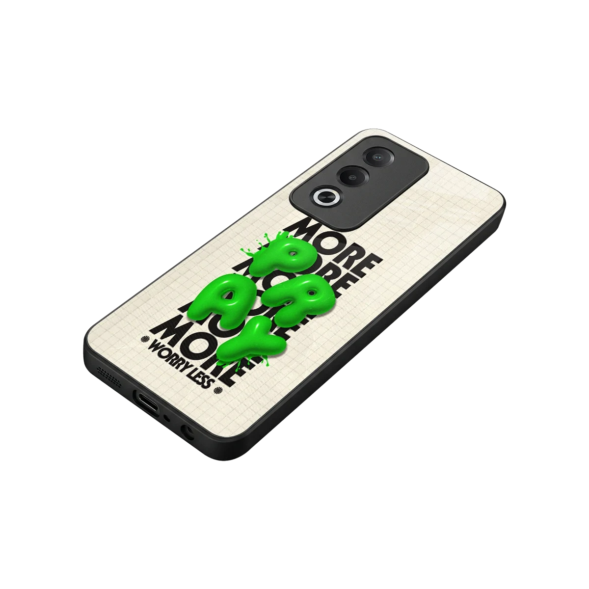 Divine Energy stylish phone case for oppo a3 pro | glossy glass and slim fit