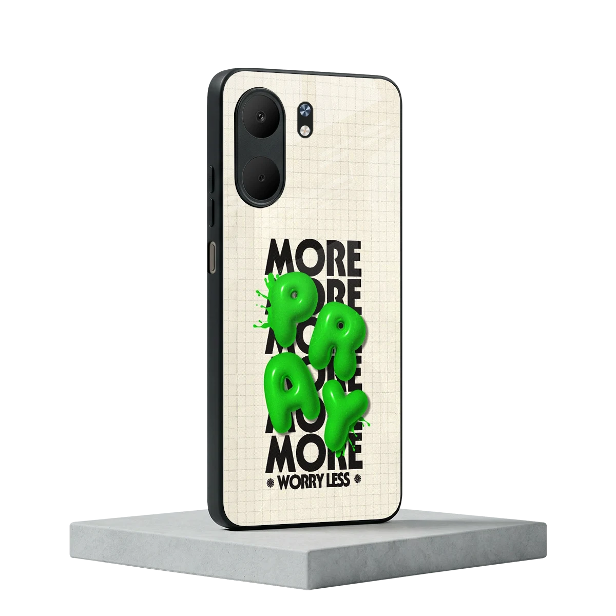 Divine Energy oppo a5x 5g mobile cover | shockproof glass phone case