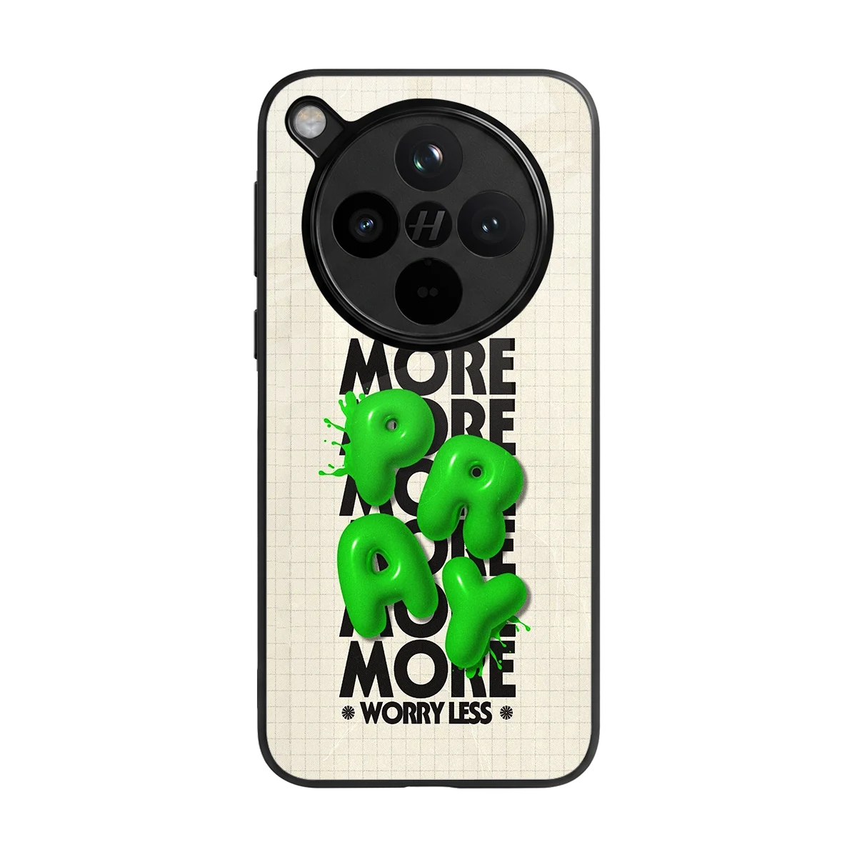 Divine Energy back phone cover | glass case for oppo find x8