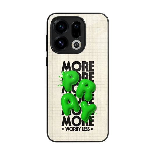 Divine Energy back phone cover | glass case for oppo find x9