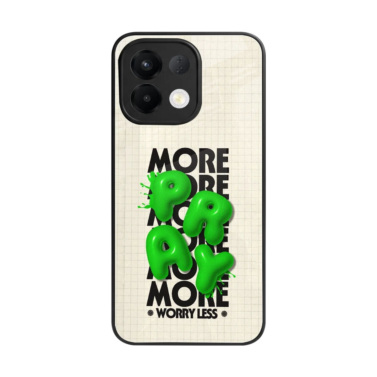Divine Energy back phone cover | glass case for oppo k13 5g