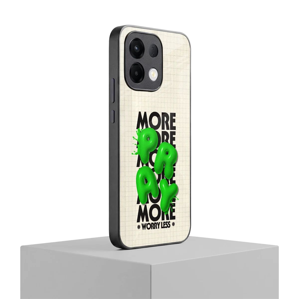 Divine Energy oppo k13 5g mobile cover | shockproof glass phone case