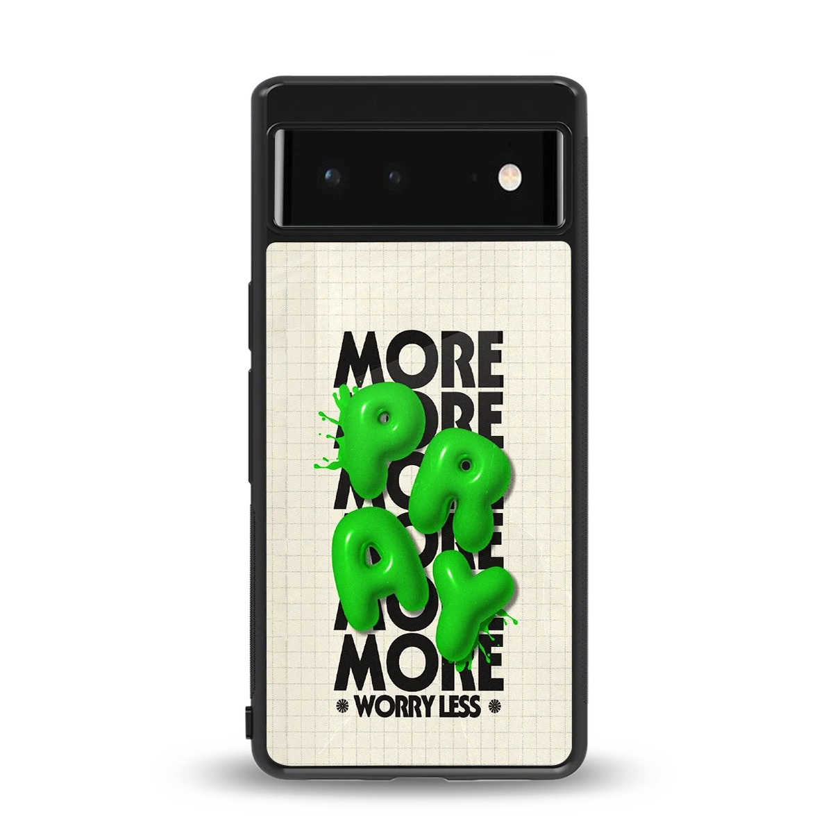 Divine Energy back phone cover | glass case for google pixel 6a