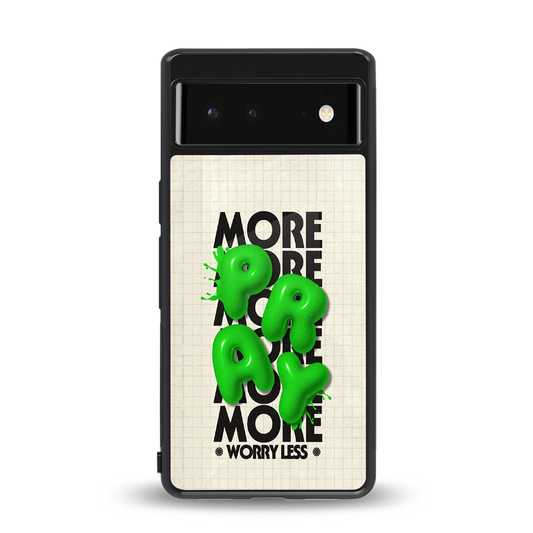 Divine Energy back phone cover | glass case for google pixel 6a