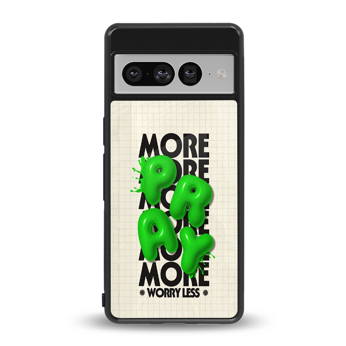Divine Energy back phone cover | glass case for google pixel 7 pro
