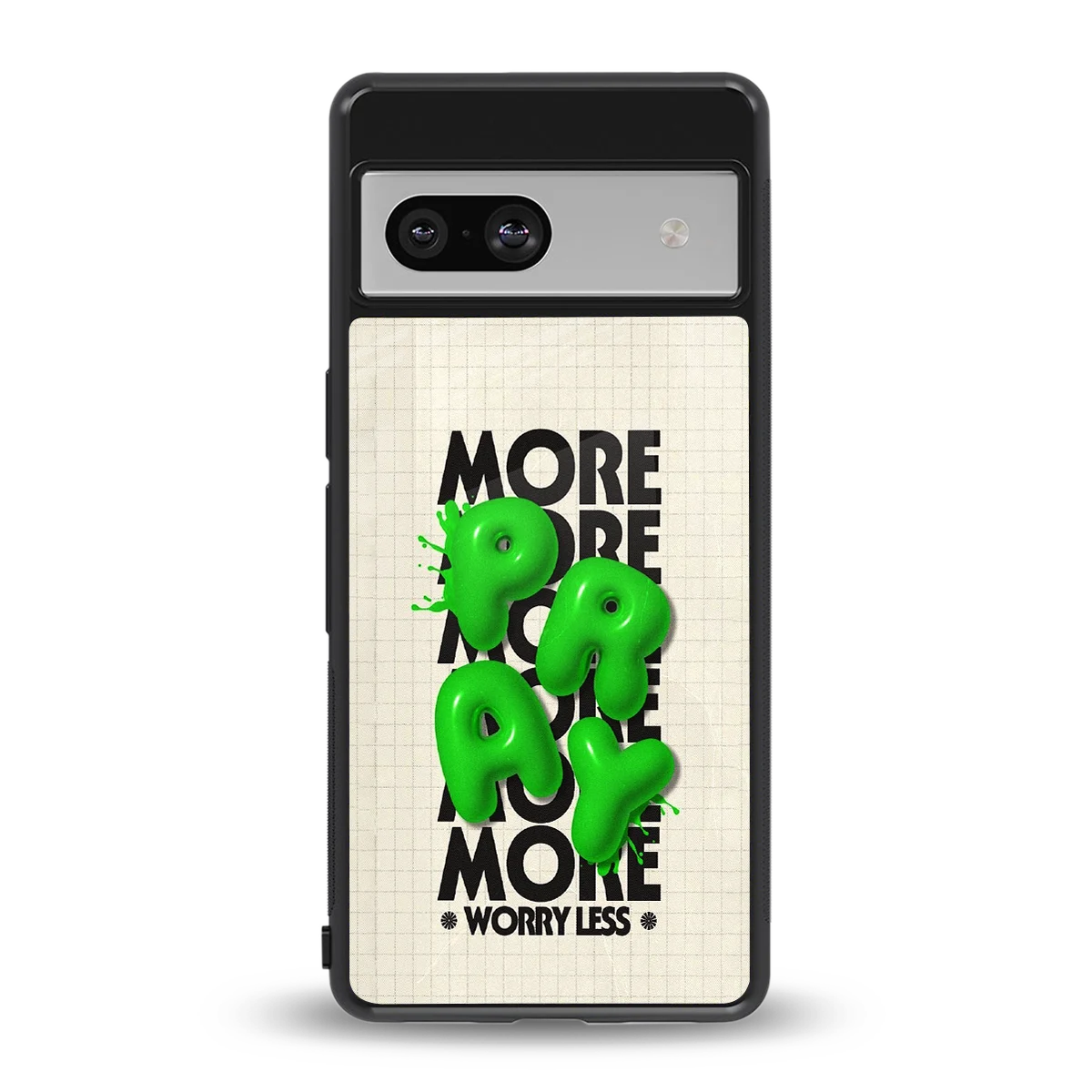 Divine Energy back phone cover | glass case for google pixel 7