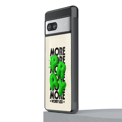 Divine Energy stylish phone case for google pixel 7a | glossy glass and slim fit