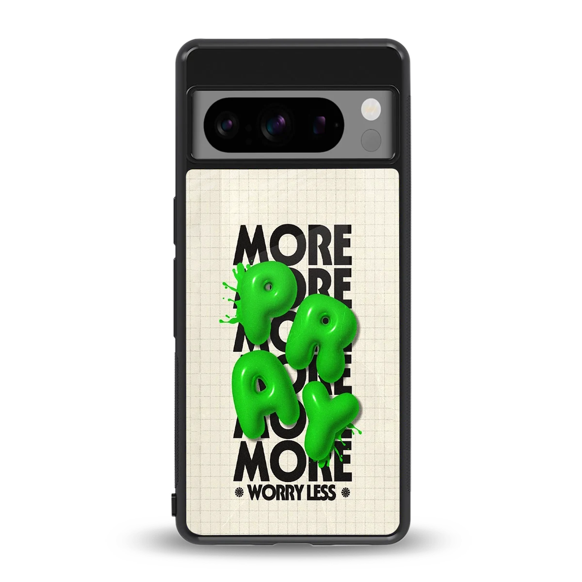 Divine Energy back phone cover | glass case for google pixel 8 pro