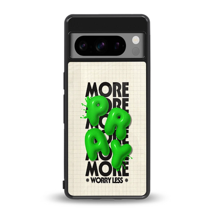 Divine Energy back phone cover | glass case for google pixel 8 pro