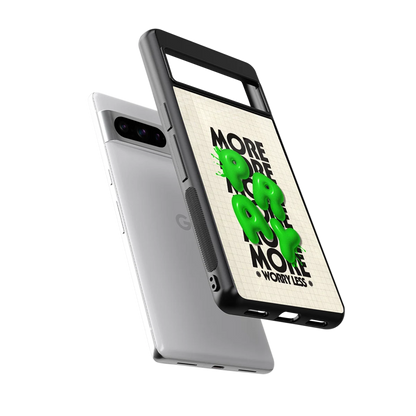 Divine Energy sleek google pixel 8 pro cover with tempered glass back and TPU edges