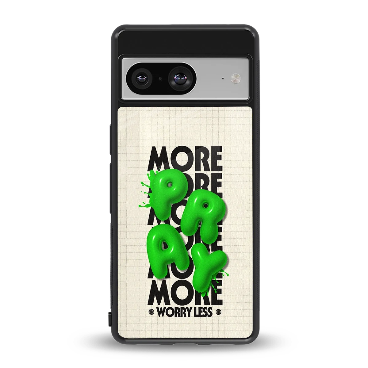 Divine Energy back phone cover | glass case for google pixel 8