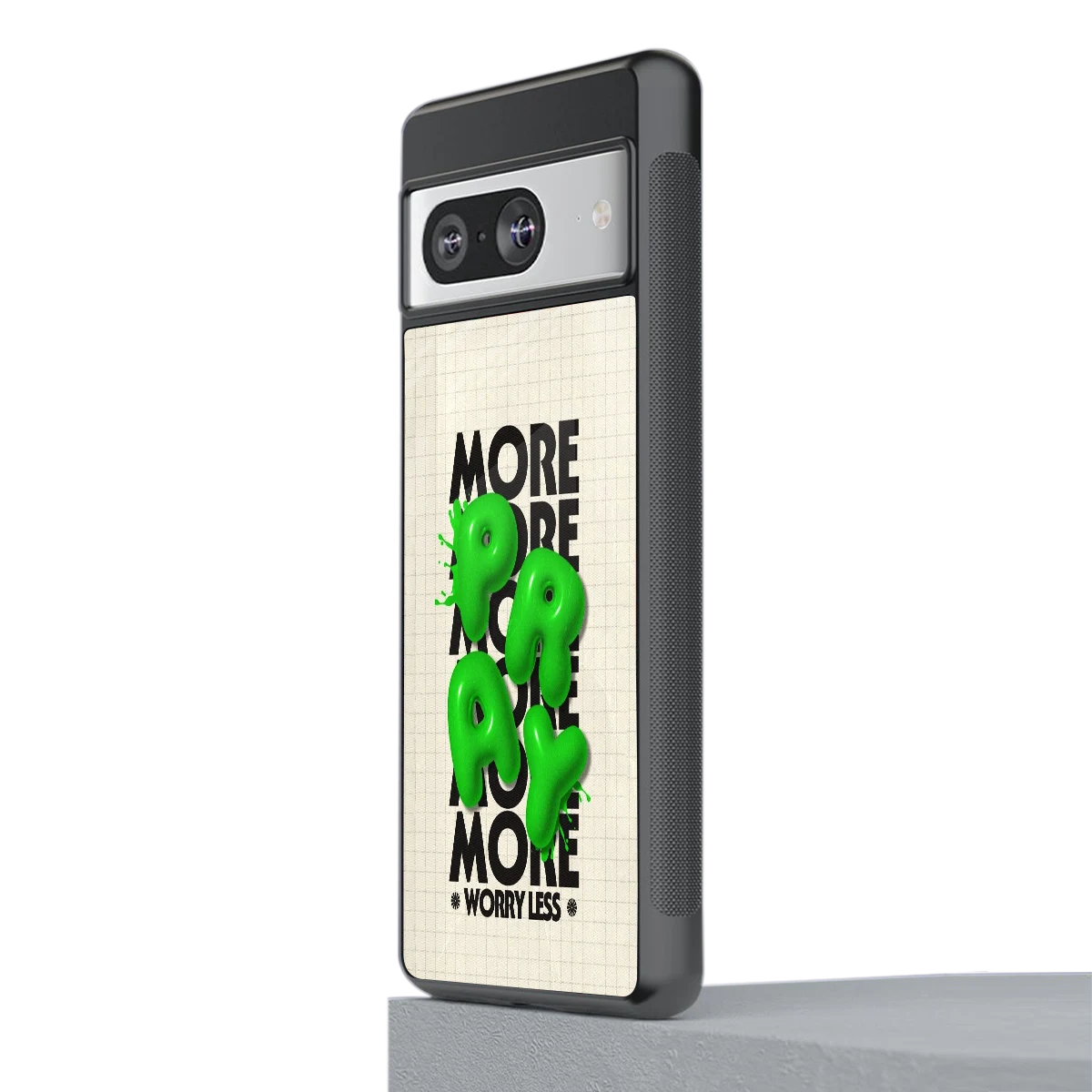 Divine Energy stylish phone case for google pixel 8 | glossy glass and slim fit