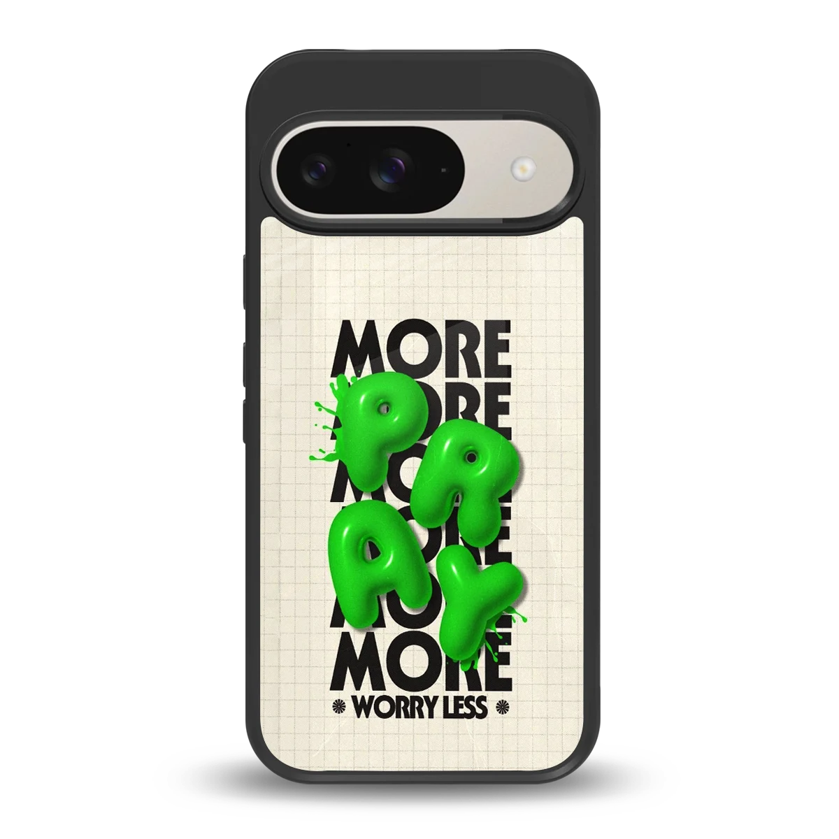 Divine Energy back phone cover | glass case for google pixel 9