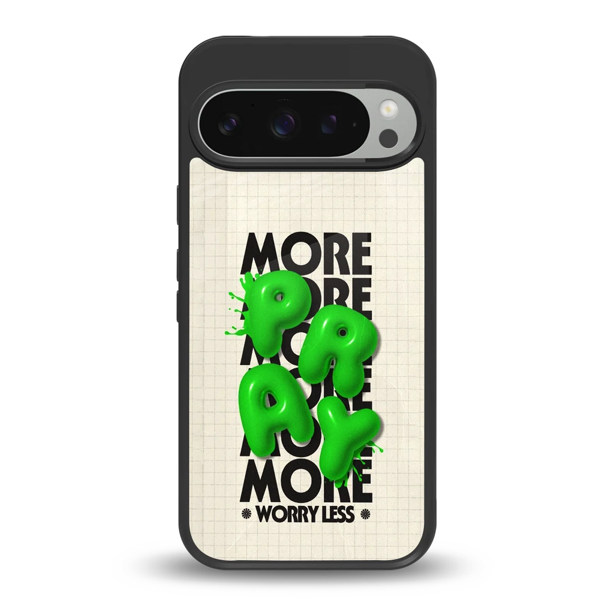 Divine Energy back phone cover | glass case for google pixel 9 pro