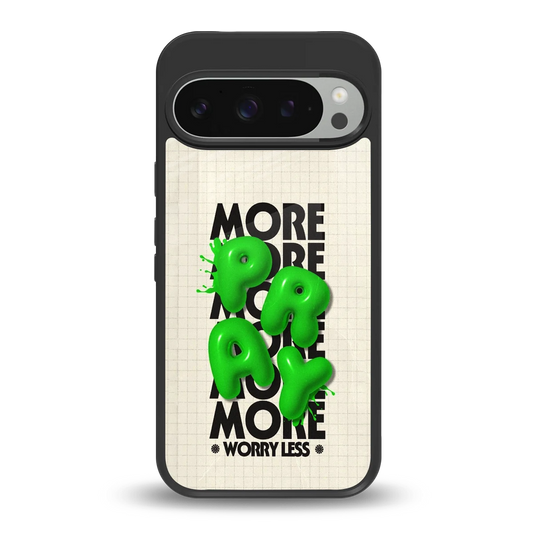 Divine Energy back phone cover | glass case for google pixel 9 pro