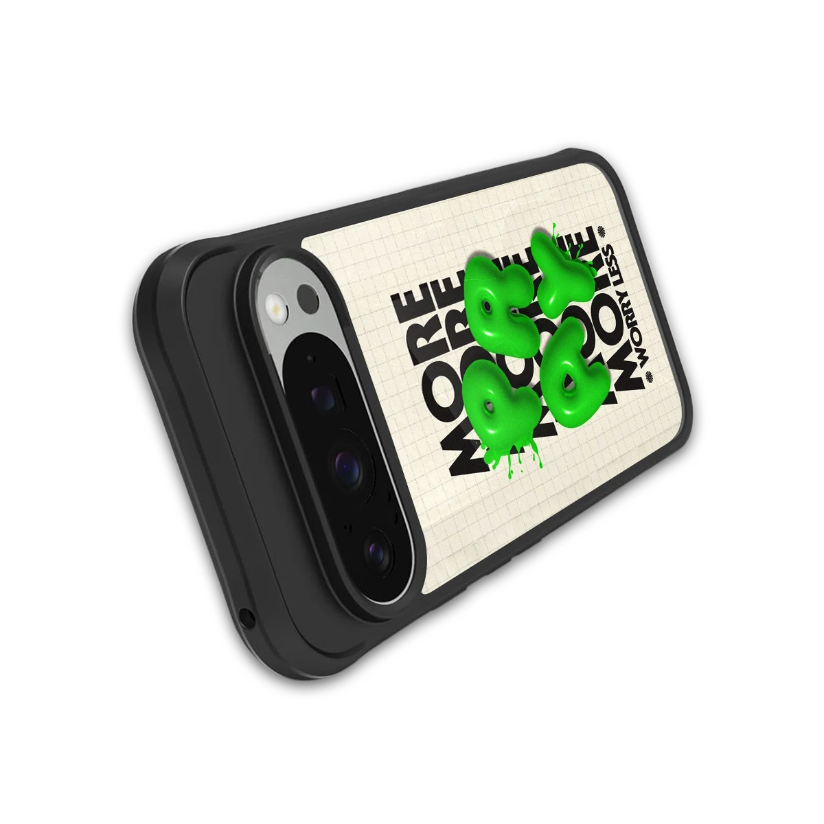 Divine Energy stylish phone case for google pixel 9 pro | glossy glass and slim fit