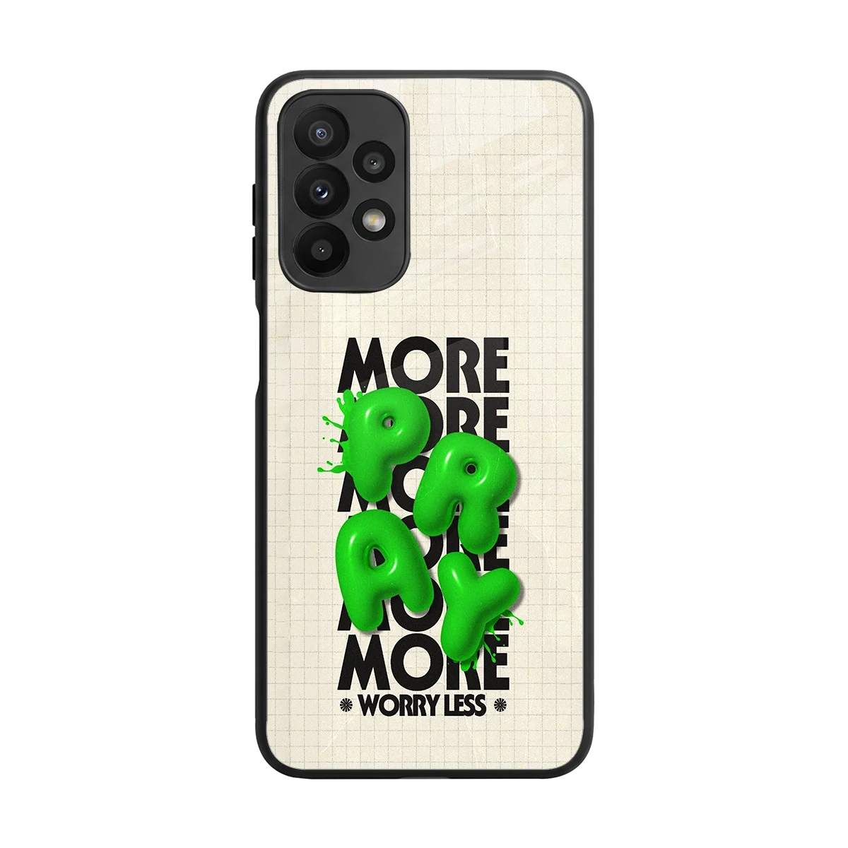 Divine Energy back phone cover | glass case for samsung galaxy a23