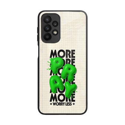 Divine Energy back phone cover | glass case for samsung galaxy a23