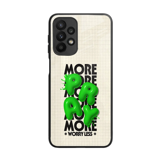 Divine Energy back phone cover | glass case for samsung galaxy a23