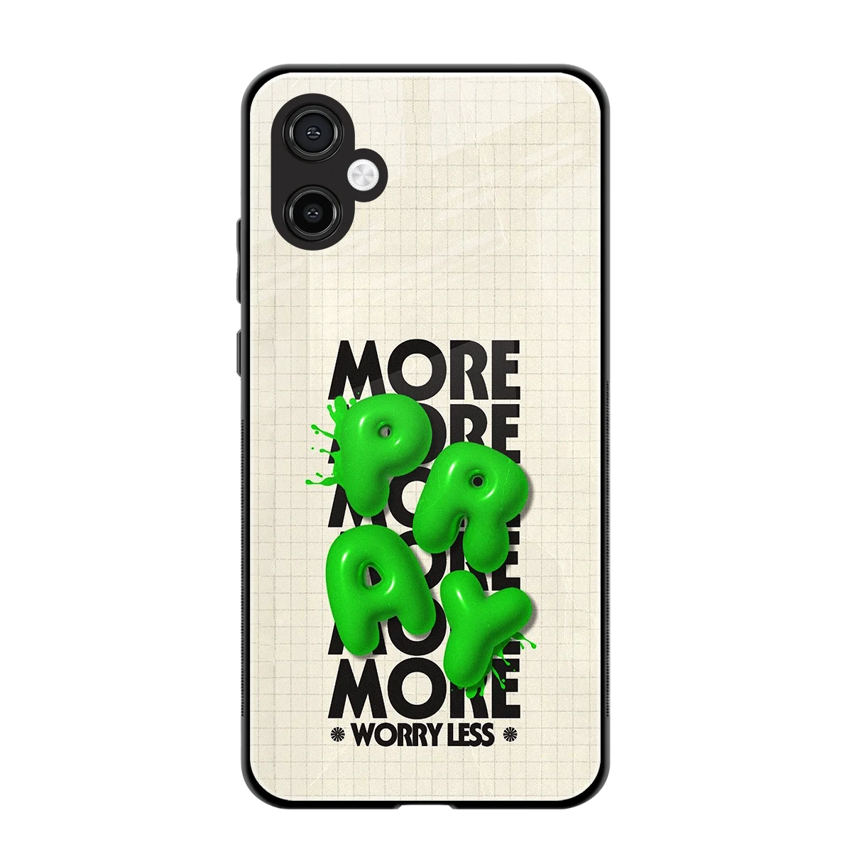 Divine Energy back phone cover | glass case for samsung galaxy a06 5g
