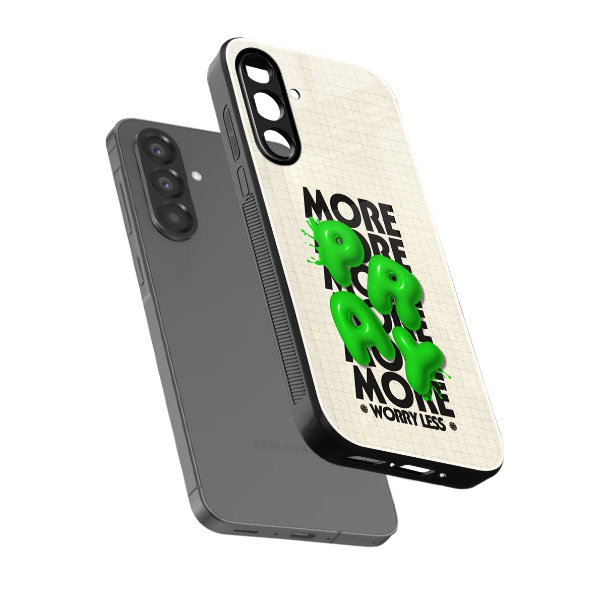 Divine Energy sleek samsung galaxy m17 5g cover with tempered glass back and TPU edges