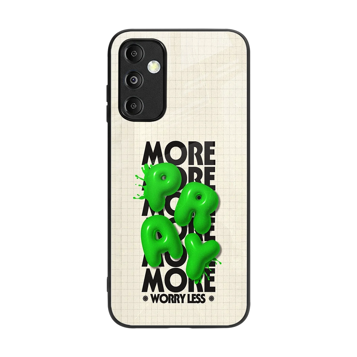 Divine Energy back phone cover | glass case for samsung galaxy m14 5g