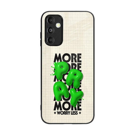 Divine Energy back phone cover | glass case for samsung galaxy m14 5g