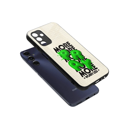 Divine Energy sleek samsung galaxy m14 5g cover with tempered glass back and TPU edges