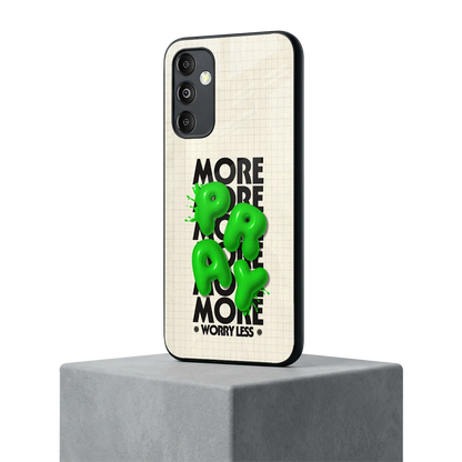 Divine Energy samsung galaxy m14 5g mobile cover | shockproof glass phone case