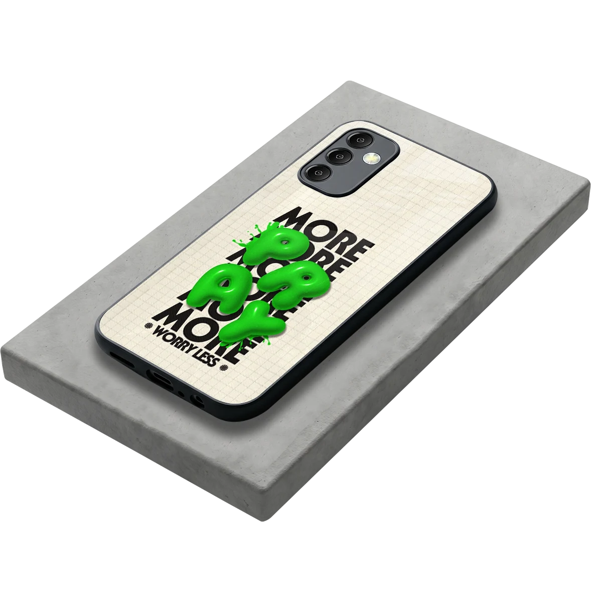 Divine Energy stylish phone case for samsung galaxy m14 5g | glossy glass and slim fit