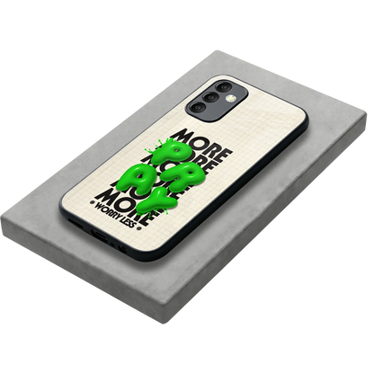 Divine Energy stylish phone case for samsung galaxy m14 5g | glossy glass and slim fit