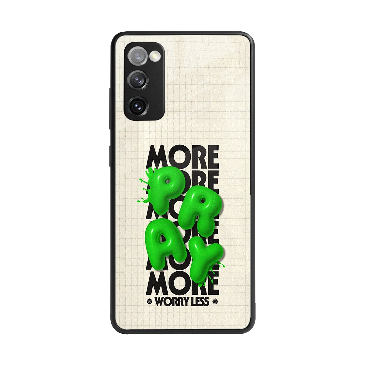 Divine Energy back phone cover | glass case for samsung galaxy s20 fe