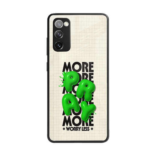Divine Energy back phone cover | glass case for samsung galaxy s20 fe