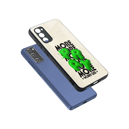 Divine Energy sleek samsung galaxy s20 fe cover with tempered glass back and TPU edges
