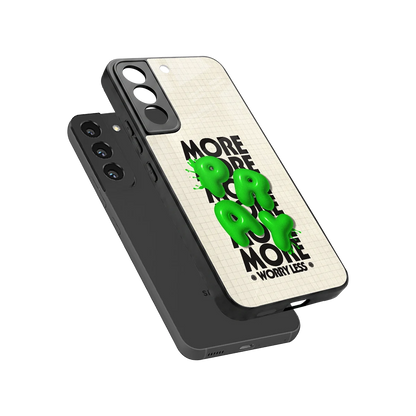 Divine Energy sleek samsung galaxy s22 cover with tempered glass back and TPU edges