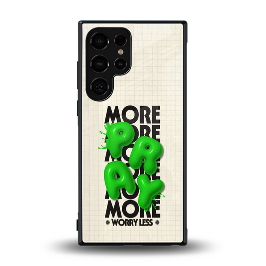 Divine Energy back phone cover | glass case for samsung galaxy s24 ultra