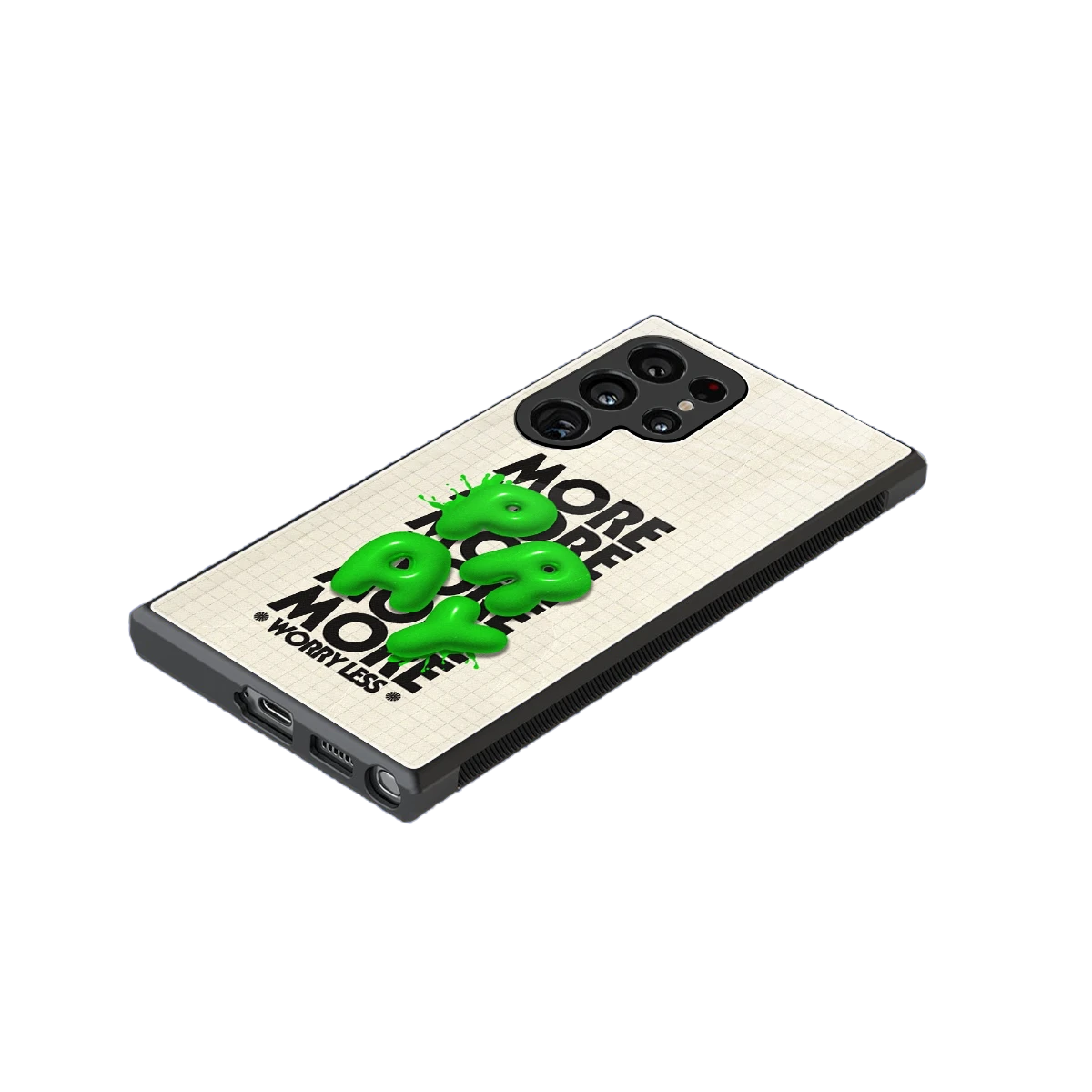 Divine Energy stylish phone case for samsung galaxy s23 ultra | glossy glass and slim fit