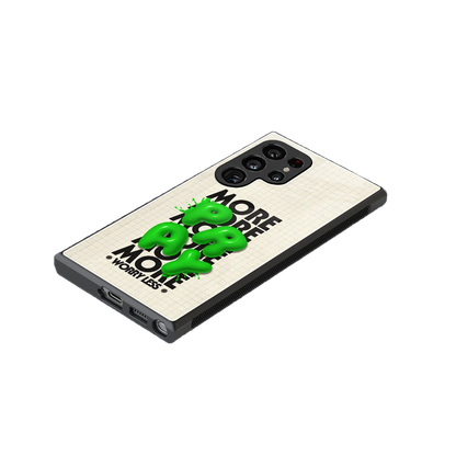 Divine Energy stylish phone case for samsung galaxy s23 ultra | glossy glass and slim fit