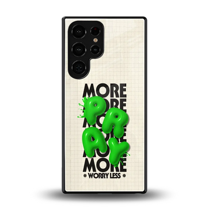 Divine Energy back phone cover | glass case for samsung galaxy s25 ultra