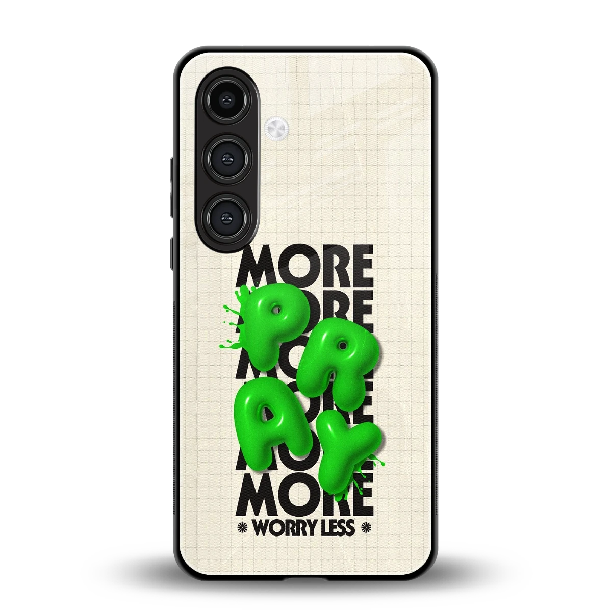 Divine Energy back phone cover | glass case for samsung galaxy s24