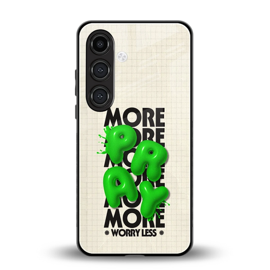 Divine Energy back phone cover | glass case for samsung galaxy s24
