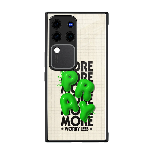 Divine Energy back phone cover | glass case forvivo v30 pro