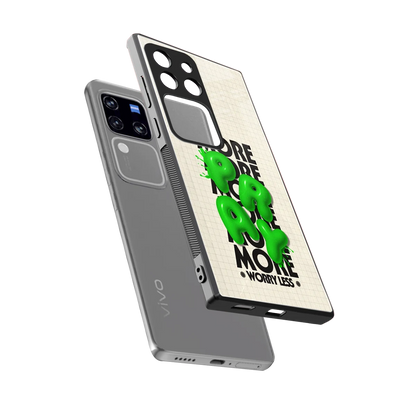 Divine Energy sleekvivo v30 pro cover with tempered glass back and TPU edges