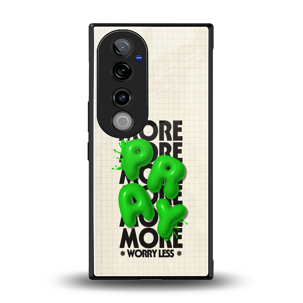 Divine Energy back phone cover | glass case for vivo v40 pro