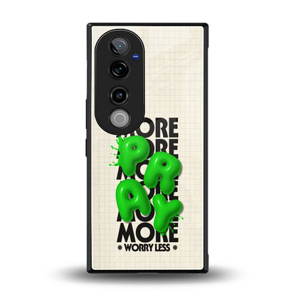 Divine Energy back phone cover | glass case for vivo v40 pro