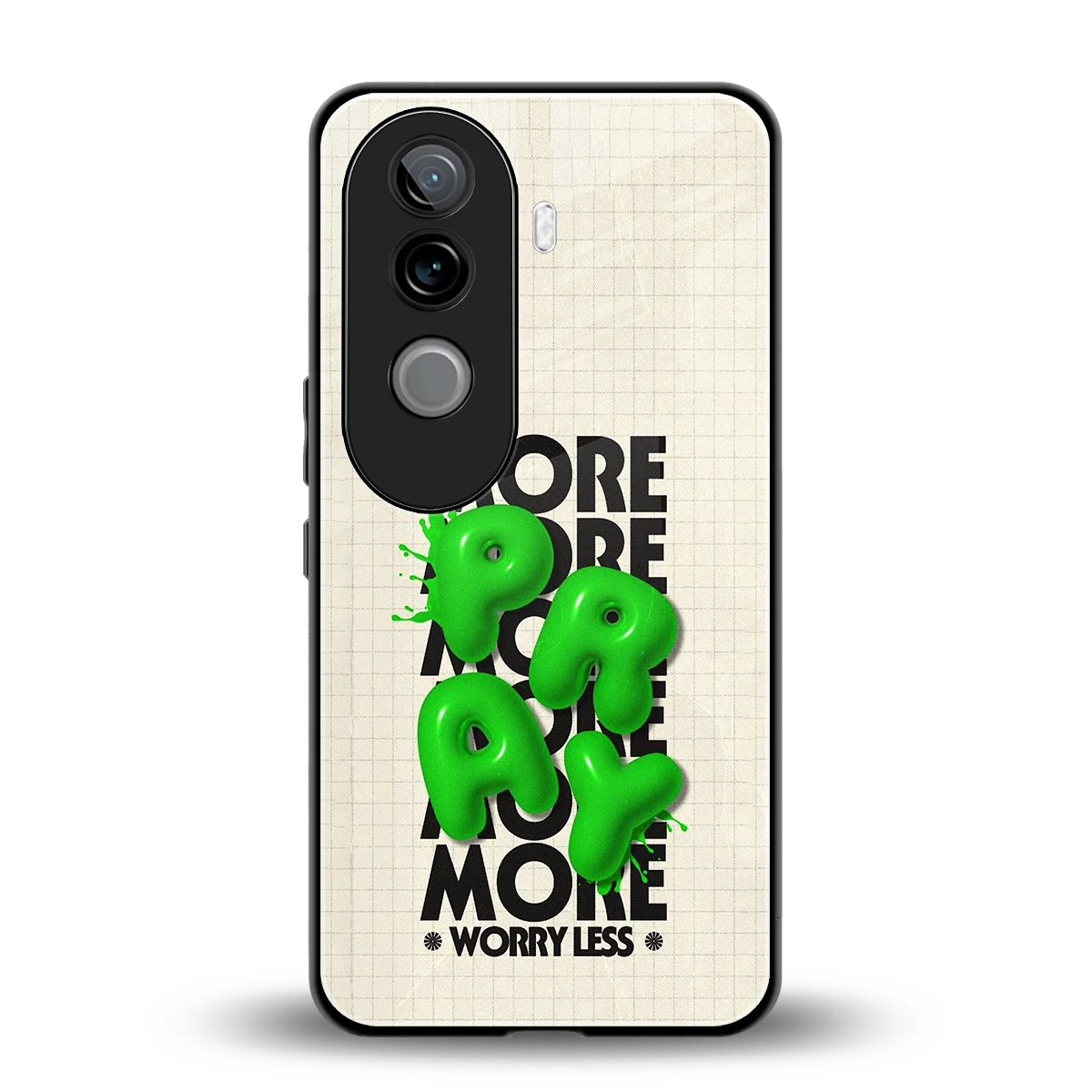 Divine Energy back phone cover | glass case for vivo v40e