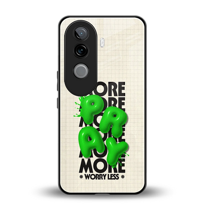Divine Energy back phone cover | glass case for vivo v40e