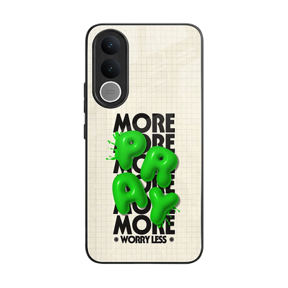 Divine Energy back phone cover | glass case for vivo v70 fe