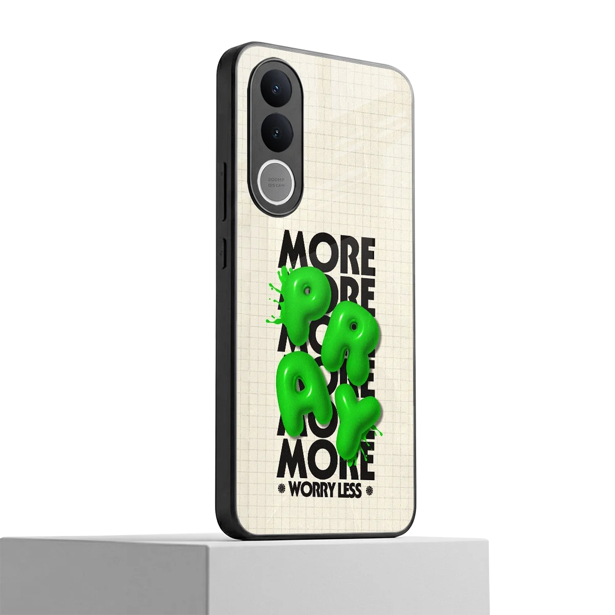 Divine Energy vivo v70 fe mobile cover | shockproof glass phone case