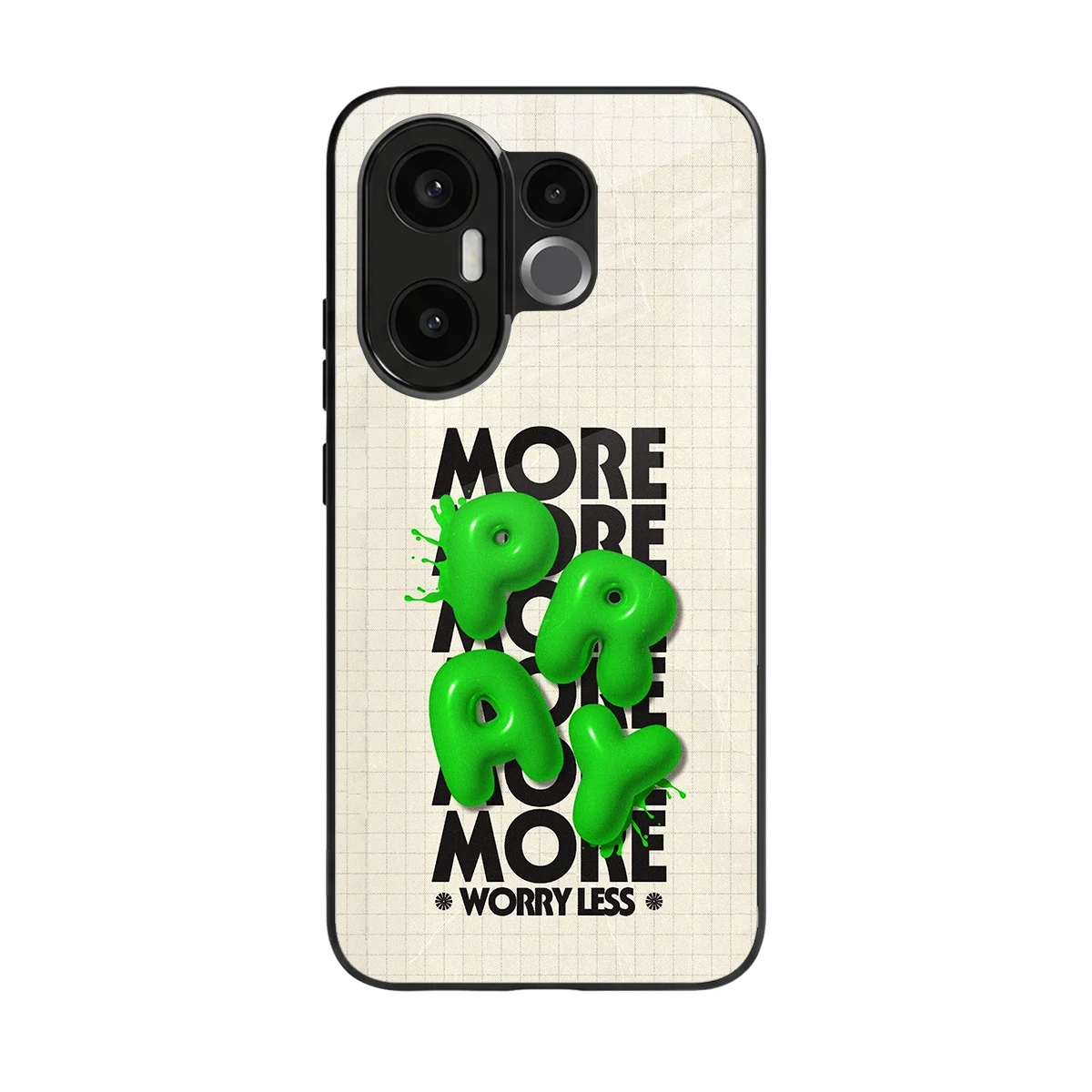Divine Energy back phone cover | glass case for vivo x200 fe